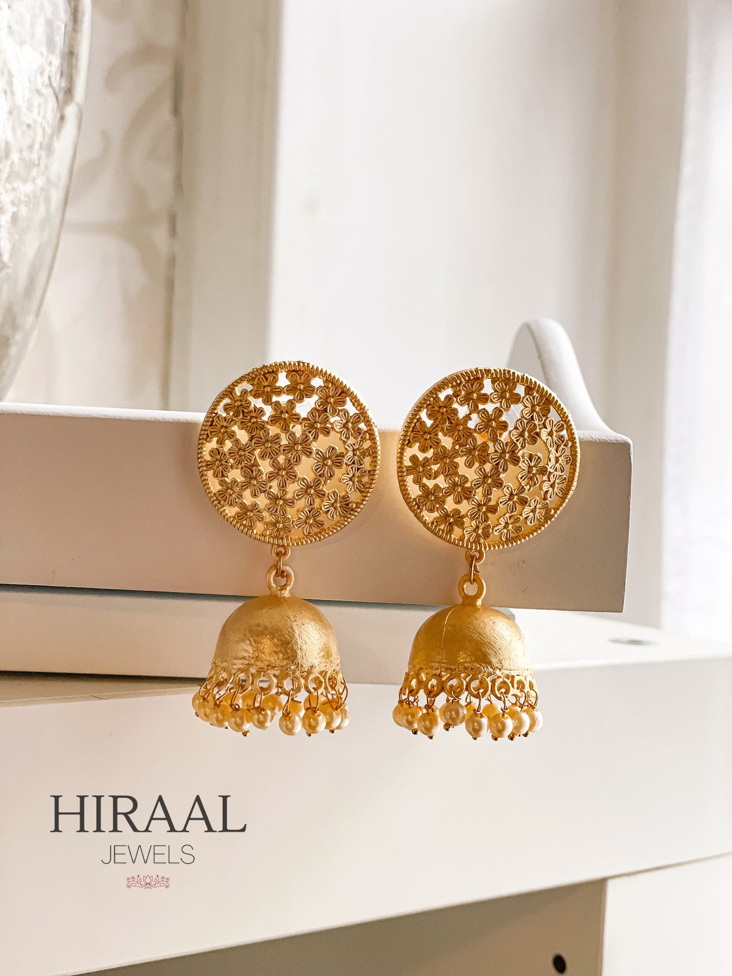 Reeya Jhumka Earrings